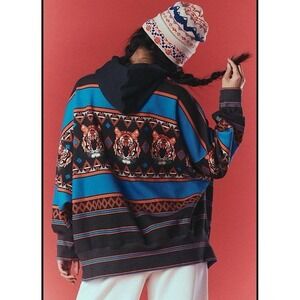 NWOT Free People FP Movement Sprint to the Finish Oversized hoodie size small